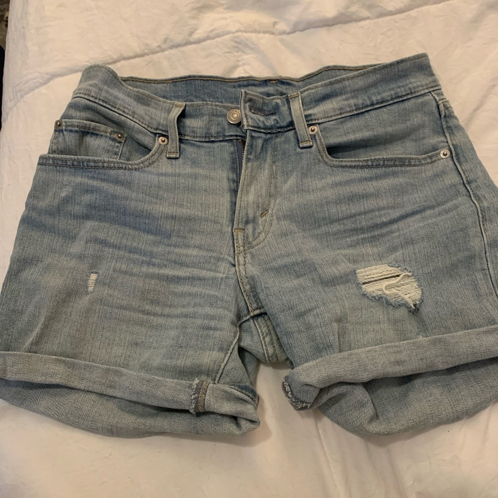 Levi denim shorts